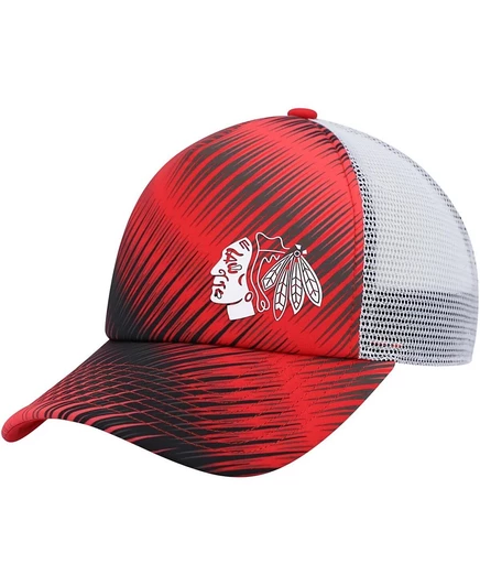 Женская кепка adidas Chicago Blackhawks тракер, красная