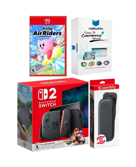 Игровая консоль Nintendo Switch 2, комплект Mario Kart, серый