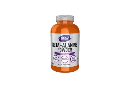 Порошок бета-аланина NOW Foods, 500 г, без цвета