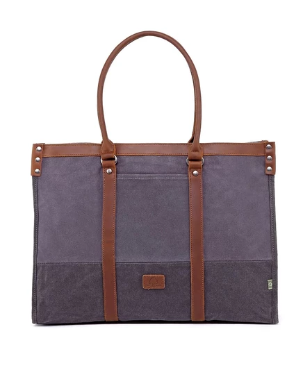 Женская сумка TSD Brand Stone Creek, серая