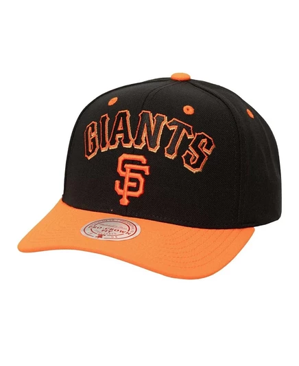 Мужская черная шляпа Mitchell & Ness San Francisco Giants All In 2.0 с регулируемой длиной black