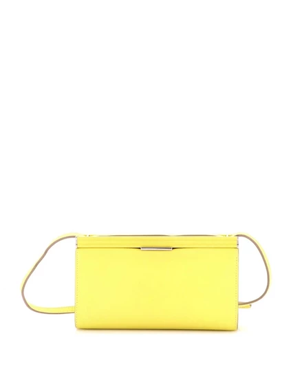 Женская сумка Hermès 21 Clic-H Evercolor, желтая