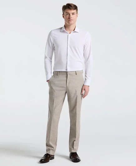 Мужские брюки Perry Ellis Portfolio Modern Fit, бежевые