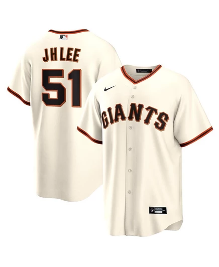 Мужское джерси Nike Jung Hoo Lee San Francisco Giants, бежевое