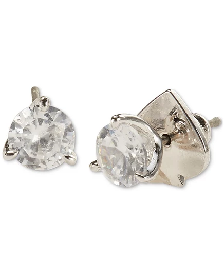 Серьги-гвоздики из хрусталя Kate Spade New York с 3 зубцами