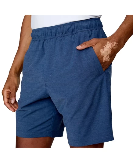 Короткие мужские шорты Free Country Free Country Mens Boardwalk, сплетенные из ткани для прогулок denim