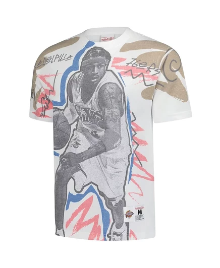 Мужская футболка Mitchell & Ness Allen Iverson 2000 All‑Star, белая