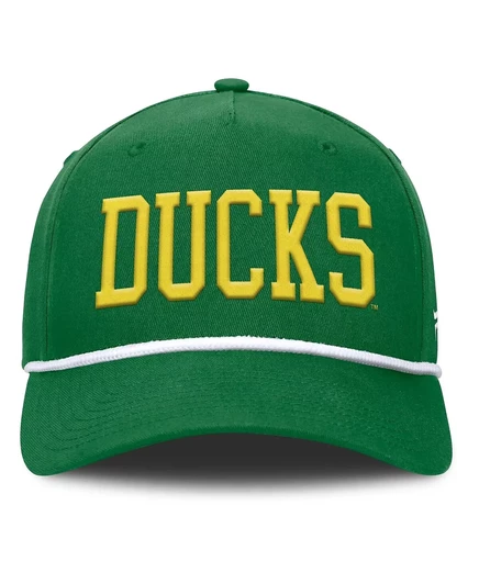 Мужская зеленая шляпа с регулируемой веревкой для игры в мяч Fanatics Green Oregon Ducks green