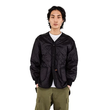 Мужская куртка Alpha Industries с подкладкой ALS/92 черного цвета