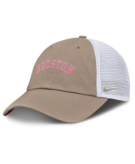 Унисекс бейсболка Nike Houston Astros Trucker, хаки/белая