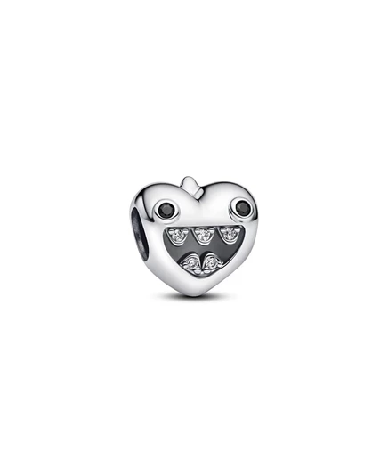 Шарм Pandora Mom's Little Monsters Heart, серебро