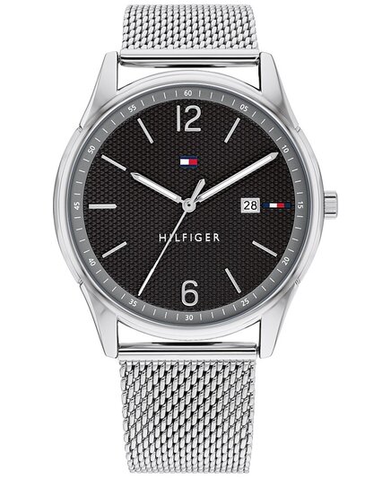 Мужские часы Tommy Hilfiger 42 мм, черные