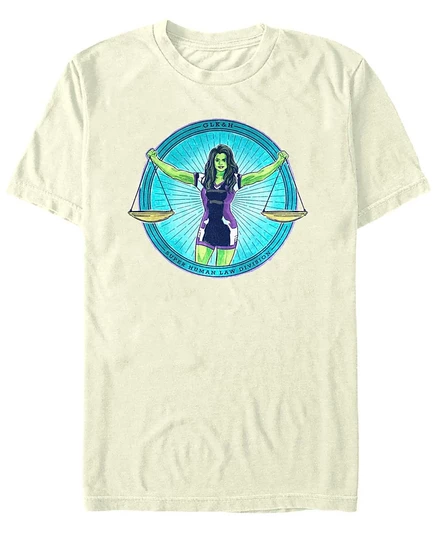 Мужская футболка Fifth Sun She-Hulk Law Division, кремовая