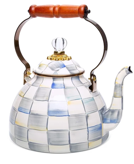 Чайник Mackenzie-Childs Sterling Check 2,8 л