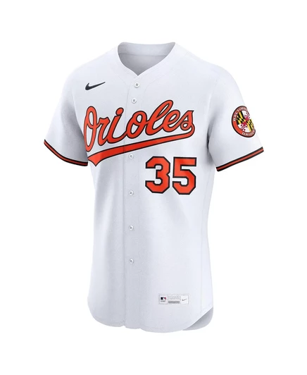 Мужская футболка Nike Adley Rutschman White Baltimore Orioles Home Elite white