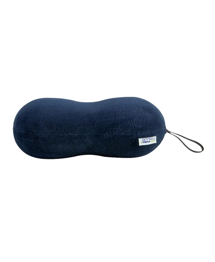 Подушка Tempur-Pedic универсальная «арахис» 33×13×10 см, синяя