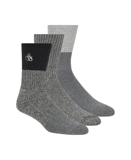 Мужские носки Scotch & Soda 3 пары в рубчик, разноцветные