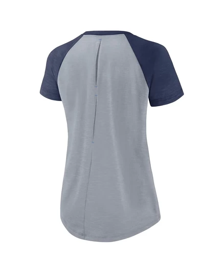 Женская футболка реглан Nike Heather Grey Tampa Bay Rays Summer Breeze Raglan Fashion от Nike heather gray