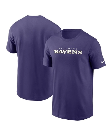 Мужская фиолетовая футболка Nike Baltimore Ravens Prime Time Wordmark Essential от Nike purple