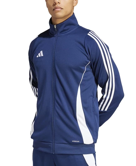 Мужская тренировочная куртка Adidas Tiro 24, синяя