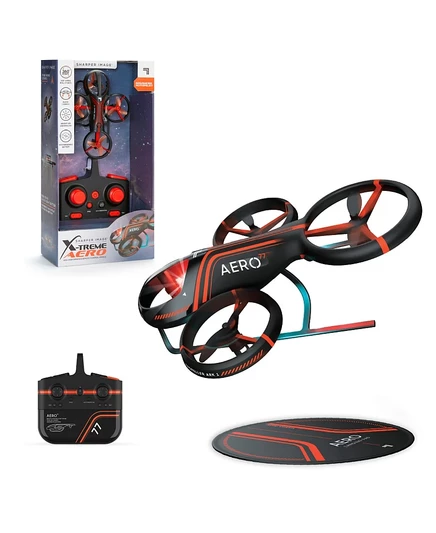 Радиоуправляемый дрон Sharper Image X-Treme Aero, черный