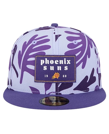 Мужская кепка New Era 59FIFTY Phoenix Suns, фиолетовая