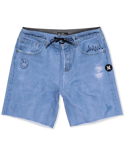 Мужские бордшорты Hurley Phantom Denim 18″, синие
