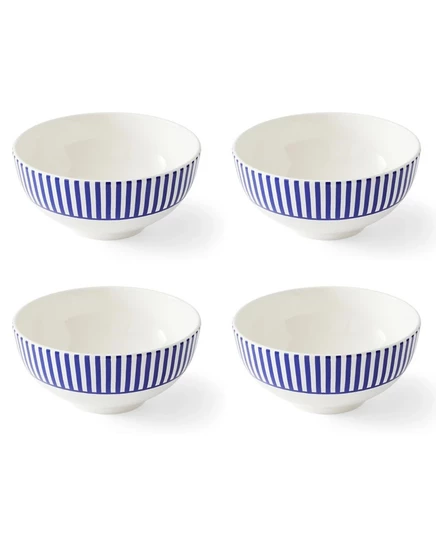 Итальянские миски для риса Стеккато Spode Blue, набор из 4 штук