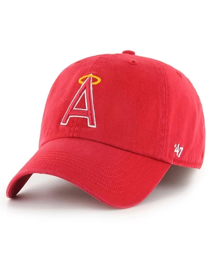 Мужская кепка 47 Brand Los Angeles Angels, красная