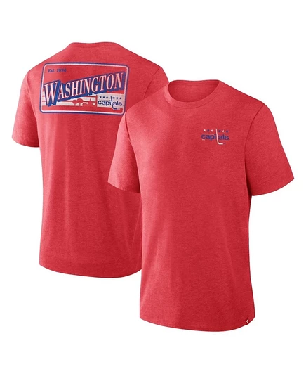 Мужская футболка Fanatics Washington Capitals, красная