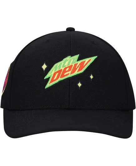 Мужская кепка LIDS Mountain Dew The Dew Neon, черная