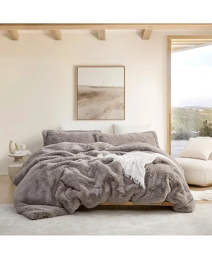 Комплект одеяла Byourbed Chunky Bunnies 1253 Super King, коричневый