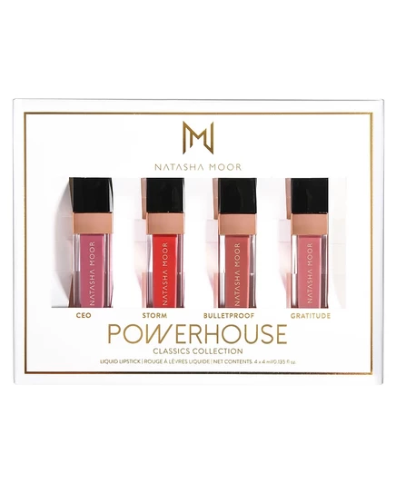 Natasha Moor, 4 шт. Коллекция Powerhouse Classics Mini Molten Matte Set multi