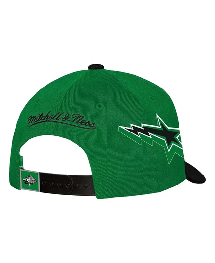 Мужская кепка Mitchell & Ness Kelly Green/Black Boston Celtics AS2K Stars Pro Crown с регулируемой длиной kelly green, black
