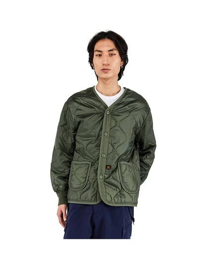 Мужская куртка Alpha Industries с подкладкой ALS/92 зеленого цвета