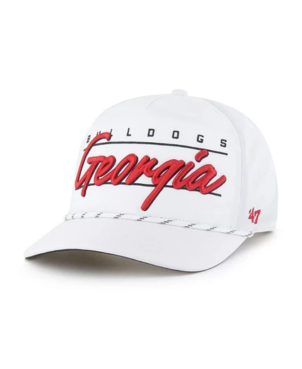 Мужская кепка 47 Brand Georgia Bulldogs регулируемая, белая
