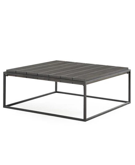 Квадратный журнальный столик из дерева и железа Steve Silver Tekoa 48 дюймов