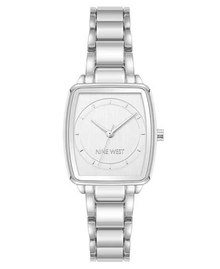 Женские часы Nine West кварцевые, 26 мм, серебристые