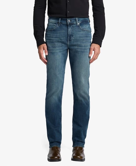 Мужские джинсы 7 For All Mankind Slimmy зауженные, синие