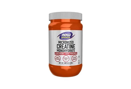 Креатин моногидрат NOW Foods микронизированный, 500 г