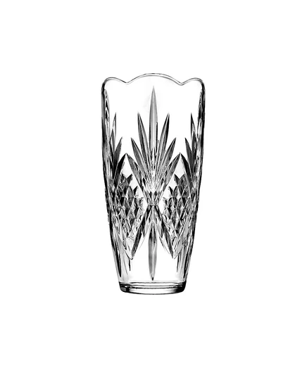Ваза Godinger Dublin Crystal 33 см, белая