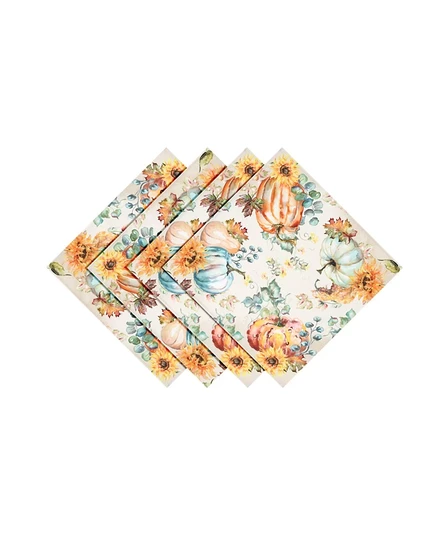 Салфетки Laural Home Harvest Sun, 4 шт., 50×50 см, тауп