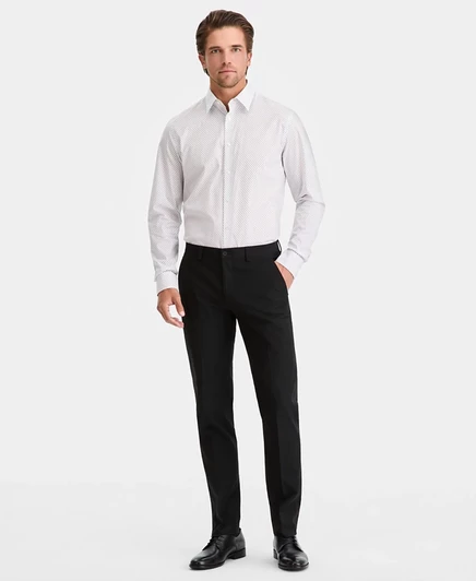 Мужские брюки Calvin Klein узкого кроя, черные
