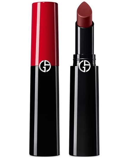 Стойкая атласная губная помада Armani Beauty Lip Power красного цвета