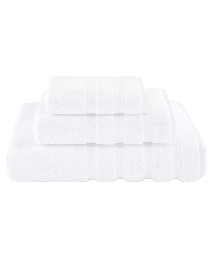 Полотенца American Soft Linen Edison, 3 шт., белые