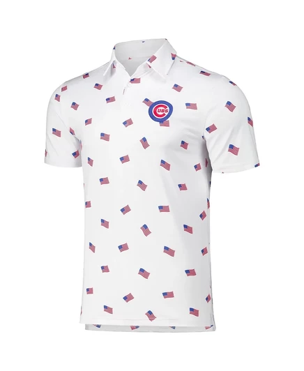 Мужское белое поло Chicago Cubs Americana от Antigua white