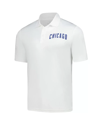 Мужская белая рубашка-поло Fanatics от Chicago Cubs Component white