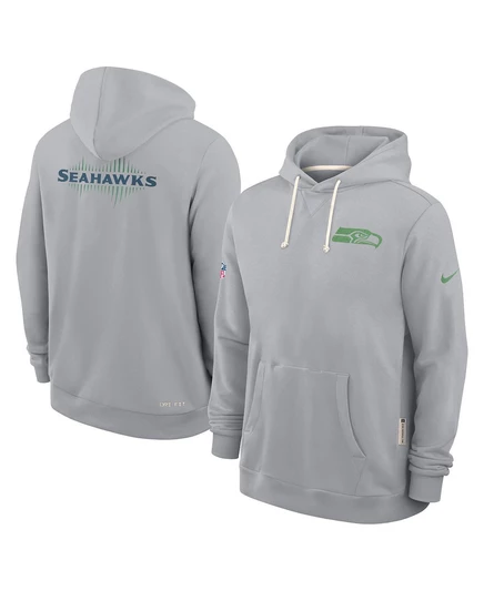 Мужская худи Nike Seattle Seahawks 2025 Dri-FIT, серая