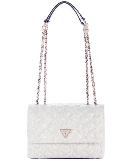 Женская сумка Guess Giully II маленькая, белая