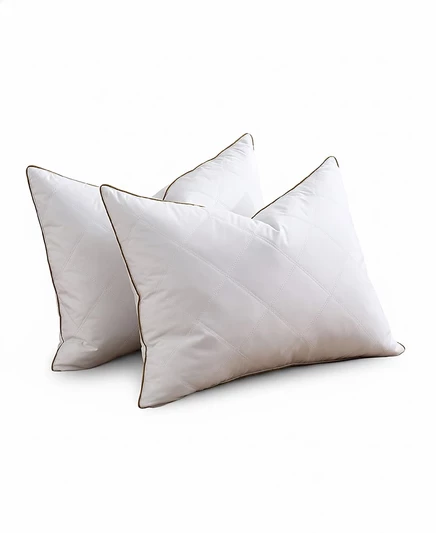 Подушки UNIKOME Supportive Sleep из гусиного пера, 2 упаковки, стандартные белые